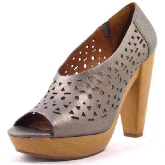 Lucky Brand Shoes - Lucky Brand Marlene Laser Wood Platform Heel 7